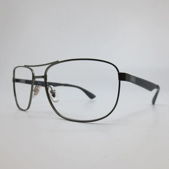 Ray-Ban RB 3528 029/71 Gunmetal Aviator Sunglasses Mens 61-17-145
